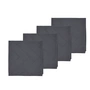 Södahl - Tiles Damask Napkins, ash (set of 4)