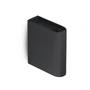Northern - Monolith Wall candle holder, black