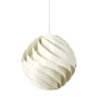 Gubi - Turbo Pendant lamp, Ø 36 cm, alabaster white