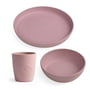 Sebra - MUMS Children's tableware set, blossom pink (3 pcs.)