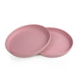 Sebra - MUMS Children's plate, Ø 19 cm, blossom pink (set of 2)