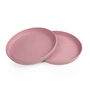 Sebra - MUMS Children's plate, Ø 19 cm, blossom pink (set of 2)