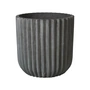 Broste Copenhagen - Fiber Plant pot, Ø 50 x 50 cm, charcoal