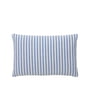 Broste Copenhagen - Evi Pillowcase, 60 x 40 cm, intense blue / white