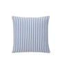 Broste Copenhagen - Evi Pillowcase, 50 x 50 cm, intense blue / white / white