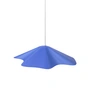 Broste Copenhagen - Skirt Pendant lamp, Ø 60 x H 14 cm, baja blue