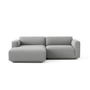 & Tradition - Develius Corner sofa, configuration C, gray (Hallingdal 130)