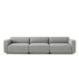 & Tradition - Develius Sofa, configuration D, gray (Hallingdal 130)