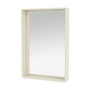 Montana - Shelfie Mirror with shelf frame, vanilla