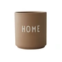 Design Letters - AJ Favourite Porcelain mug, Home / brown