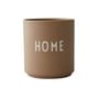 Design Letters - AJ Favourite Porcelain mug, Home / brown