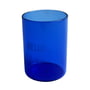 Design Letters - AJ Favourite drinking glass, Hello / blue