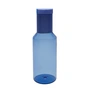 Design Letters - Tube Glass carafe, 1 l, blue / milky blue
