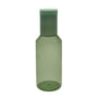 Design Letters - Tube Glass carafe, 1 l, green / milky green