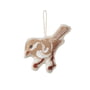 Broste Copenhagen - Christmas Bird Decorative pendant, sand