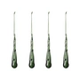 Broste Copenhagen - Christmas Tear Decorative pendant, dark green (set of 4)