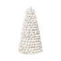 Broste Copenhagen - Pulp Decorative fir tree, H 30 cm, white