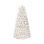 Broste Copenhagen - Pulp Decorative fir tree, H 30 cm, white