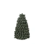 Broste Copenhagen - Pulp Decorative fir tree, H 21 cm, thyme