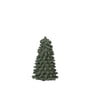 Broste Copenhagen - Pulp Decorative fir tree, H 16 cm, thyme