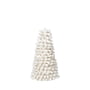 Broste Copenhagen - Pulp Decorative fir tree, H 21 cm, white