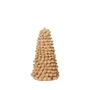 Broste Copenhagen - Pulp Decorative fir tree, H 21 cm, brown