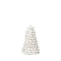 Broste Copenhagen - Pulp Decorative fir tree, H 16 cm, white