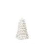 Broste Copenhagen - Pulp Decorative fir tree, H 16 cm, white