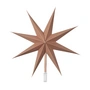 Broste Copenhagen - Top Star Christmas tree top, Ø 30 cm, indian tan