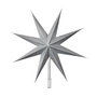 Broste Copenhagen - Top Star Christmas tree top, Ø 30 cm, silver