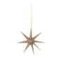 Broste Copenhagen - Christmas Star Decorative pendant, Ø 15 cm, natural brown