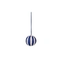 Broste Copenhagen - Sphere Christmas tree ball, Ø 6 cm, intense blue