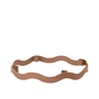 Broste Copenhagen - Halo Candlestick, caramel brown