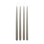Broste Copenhagen - Dipped stick candle, Ø 2.2 cm, rainy day (set of 4)