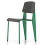 Vitra - Prouvé Standard SP Chair , Blé Vert / Basalt, felt glides (hard floor)
