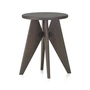 Vitra - Tabouret Solvay , dark oak / black