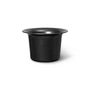 Ferm Living - Spun aluminum jar, aluminum black