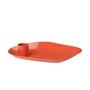Broste Copenhagen - Mie Candle tray, 15 x 11 x 3 cm, pumkin orange