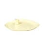 Broste Copenhagen - Mie Candle tray, 18 x 16 x 3 cm, light yellow