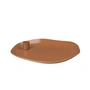 Broste Copenhagen - Mie Candle tray, 25 x 25 x 3 cm, caramel brown