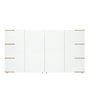 Tojo - Stau Sideboard side, 200 x 110 cm, white