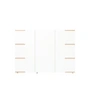 Tojo - Stau Sideboard side, 150 x 110 cm, white