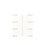 Tojo - Stau Sideboard side, 100 x 110 cm, white