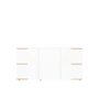 Tojo - Stau Sideboard low, 150 x 75 cm, white
