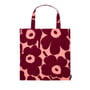 Marimekko - Pieni Unikko Shopping bag, pink / red