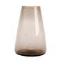 XLBoom - Dim Smooth Vase, large, smoke grey