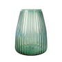XLBoom - Dim Stripe Vase, medium, light green