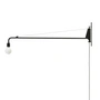 Vitra - Petite Potence Wall lamp, deep black