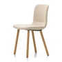 Vitra - HAL Soft Wood Chair, natural oak, Dumet ivory/melange, felt glides