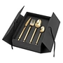 Broste Copenhagen - Hune Cutlery set, copper (16 pcs.)